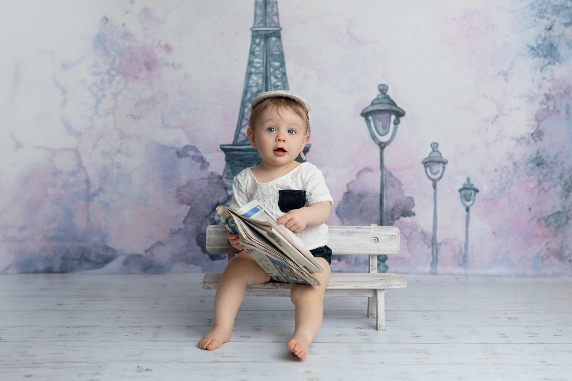 séance photo enfant en studio - photographe enfant IDF