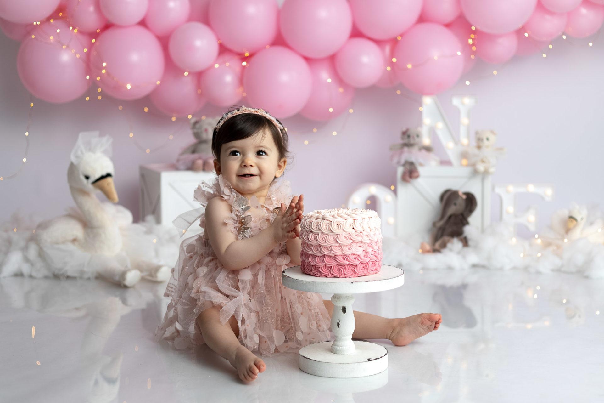 photographe bébé smash cake - neuilly sur marne